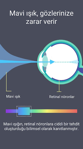 Mavi Işık Filtresi - Gece Modu ekran görüntüsü