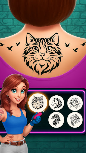 Tattoo Studio : Ink Salon Game ekran görüntüsü