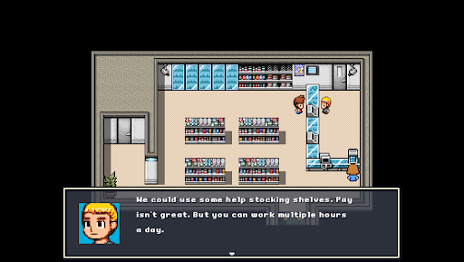 Debt City - Retro Life Sim RPG ekran görüntüsü
