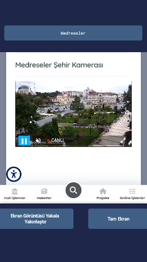 Sivas Şehir Kameraları ekran görüntüsü