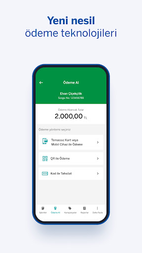 Garanti BBVA CepPOS ekran görüntüsü