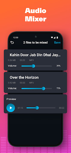 MP3 Cutter & Audio Merger ekran görüntüsü