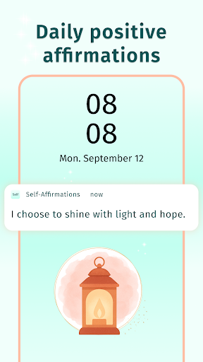 SELF - Positive affirmations ekran görüntüsü