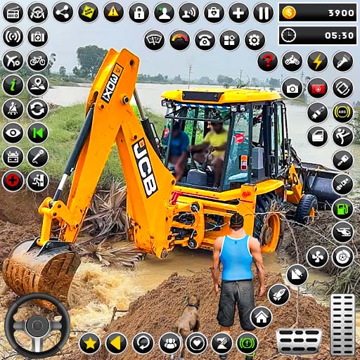 jcb ekskavatör simülatör games