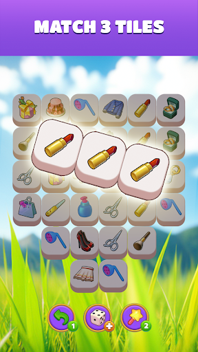 Tile Trio: Makeover Match 3d ekran görüntüsü