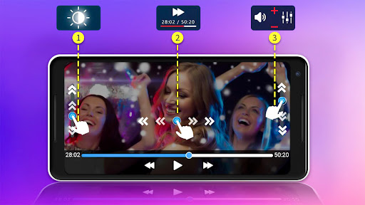 Ultra hd video oynatıcı ekran görüntüsü