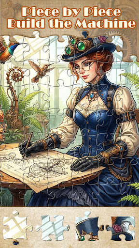 Steampunk Jigsaw Puzzle Games ekran görüntüsü