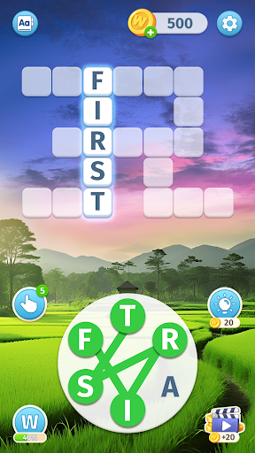 Sky Words: Relax Puzzle Games ekran görüntüsü