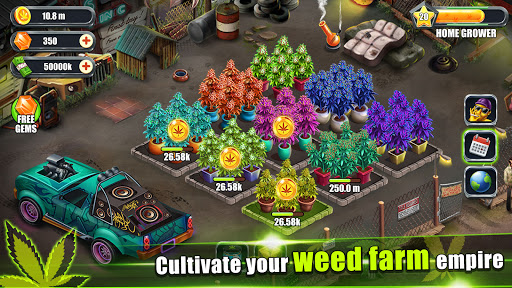Weed Farm - Idle Tycoon Games ekran görüntüsü