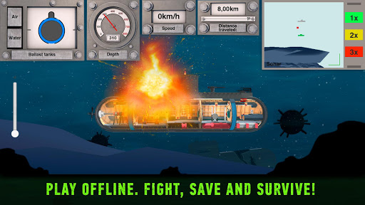 Submarine - Denizaltı Oyunu ekran görüntüsü