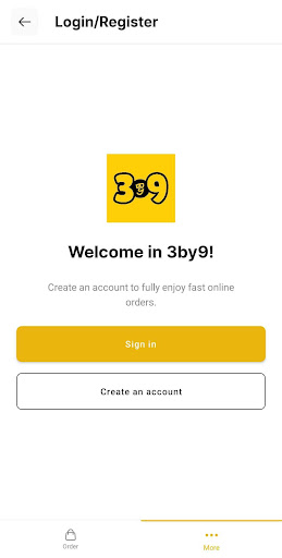 3by9 Restaurant ekran görüntüsü