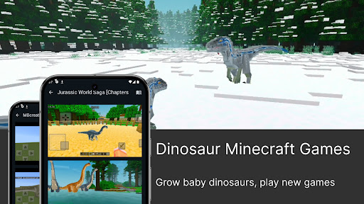 Dinosaur Mod for Minecraft PE ekran görüntüsü