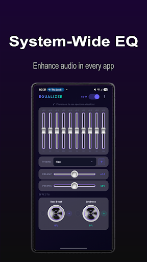 Equalizer & Bass Booster ekran görüntüsü
