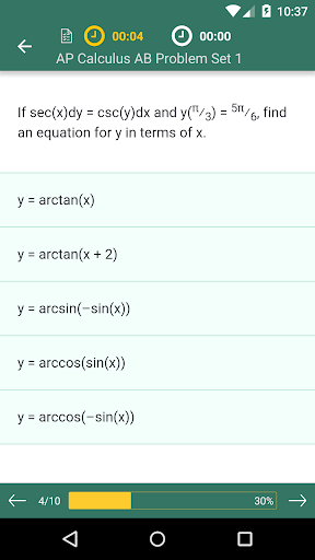 AP Calculus AB Practice & Prep ekran görüntüsü