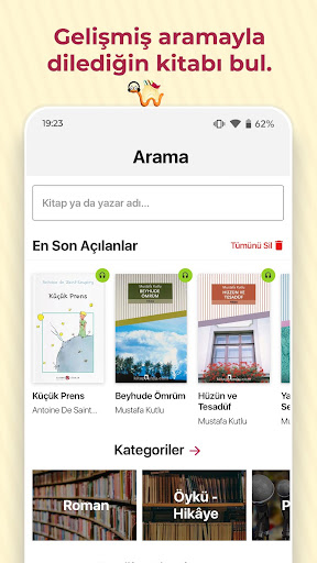 Kitapyurdu Sesli Kitap ekran görüntüsü