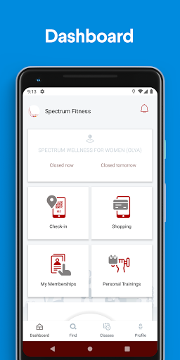 Spectrum Fitness ekran görüntüsü