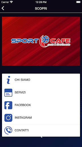 SPORT CAFE GROUP ekran görüntüsü