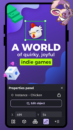 GDevelop - Create & Play Games ekran görüntüsü