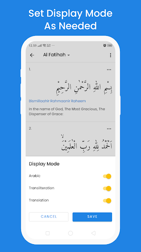 Quran English Translation ekran görüntüsü