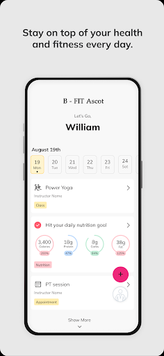 B FIT Online ekran görüntüsü