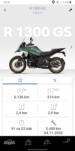 BMW Motorrad Connected ekran görüntüsü