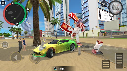 Rope Hero: Cheatground MOD ekran görüntüsü