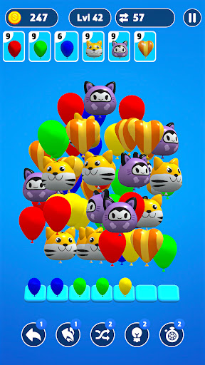 Triple Balloon Pop - Match 3 ekran görüntüsü