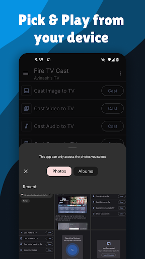 Fire TV Cast ekran görüntüsü