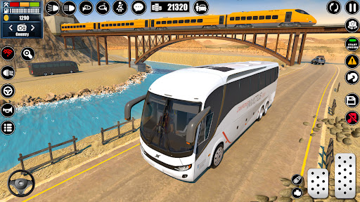 Coach Bus Driving - Bus Games ekran görüntüsü