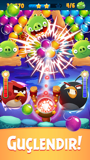 Angry Birds POP Bubble Shooter ekran görüntüsü