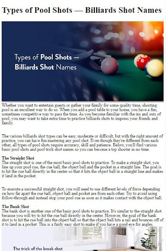 How to Make Pool Trick Shots ekran görüntüsü