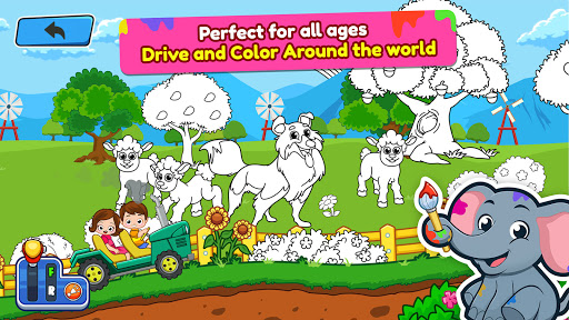 Animal Coloring Book for Kids ekran görüntüsü