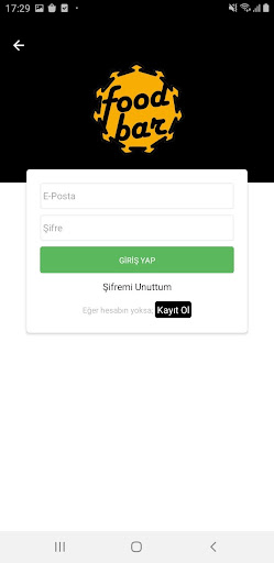 Food Bar ekran görüntüsü