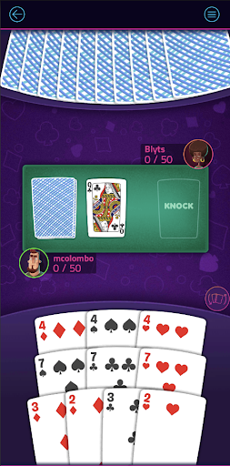 Gin Rummy Blyts ekran görüntüsü