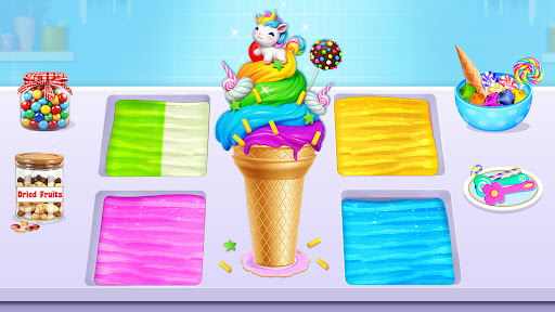 Sweet Ice Cream Maker Games ekran görüntüsü