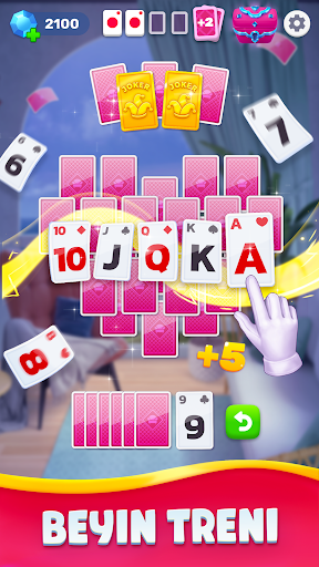 Solitaire House Design & Cards ekran görüntüsü