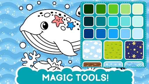 Easy coloring book for kids ekran görüntüsü