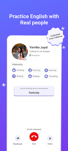 PeerUp: Learn English Speaking ekran görüntüsü
