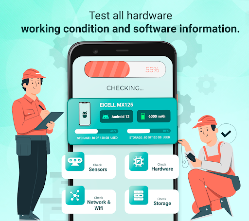 Test My Android Phone ekran görüntüsü