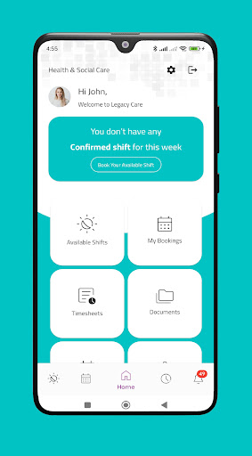 Legacy Care App ekran görüntüsü