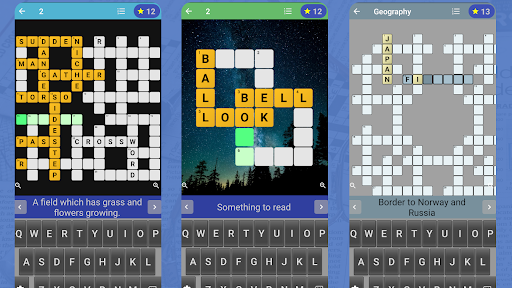English Crossword Puzzle ekran görüntüsü