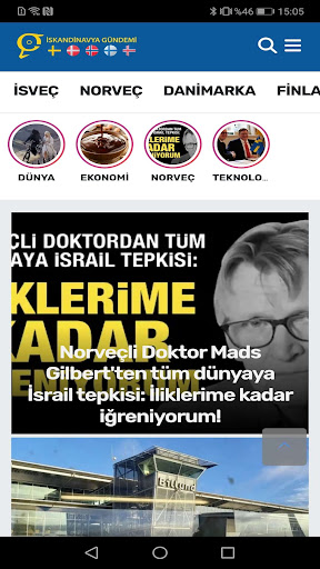 İskandinavya Gündemi ekran görüntüsü