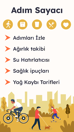 Adım Sayar & Adım Sayacı ekran görüntüsü