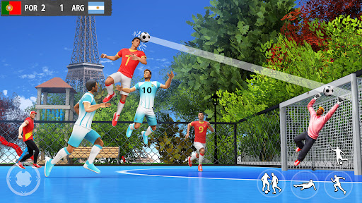 Street Football: Futsal Games ekran görüntüsü