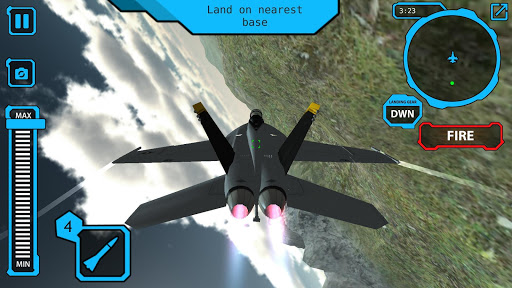 F18 Jet Fighter Simulator 3D ekran görüntüsü
