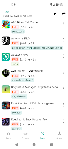 AppsOnSale - Apps & games sale ekran görüntüsü