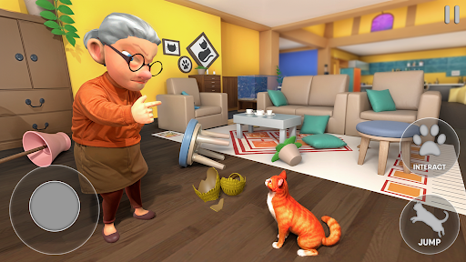 Kitty vs Granny - Bölüm 2 ekran görüntüsü