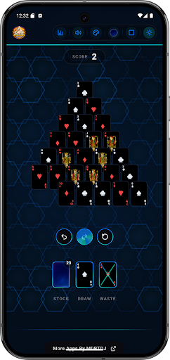 Pyramid Solitaire Master Solo ekran görüntüsü