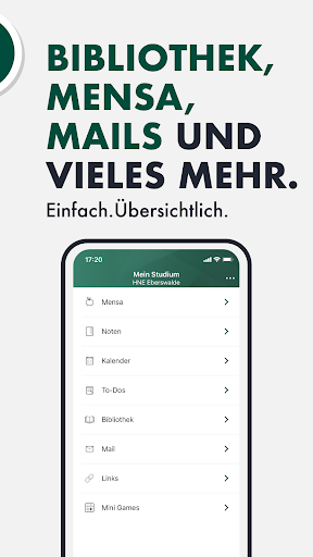 myCampus HNEE ekran görüntüsü