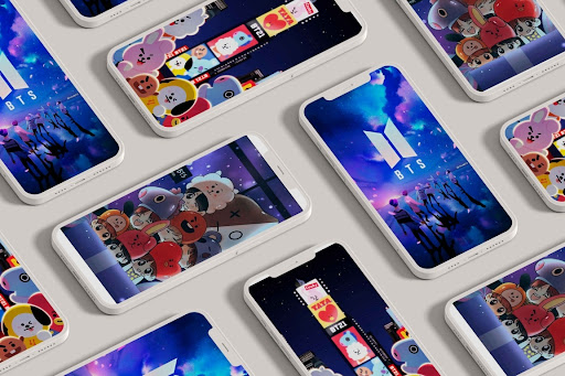 HD BT21 Wallpaper ekran görüntüsü